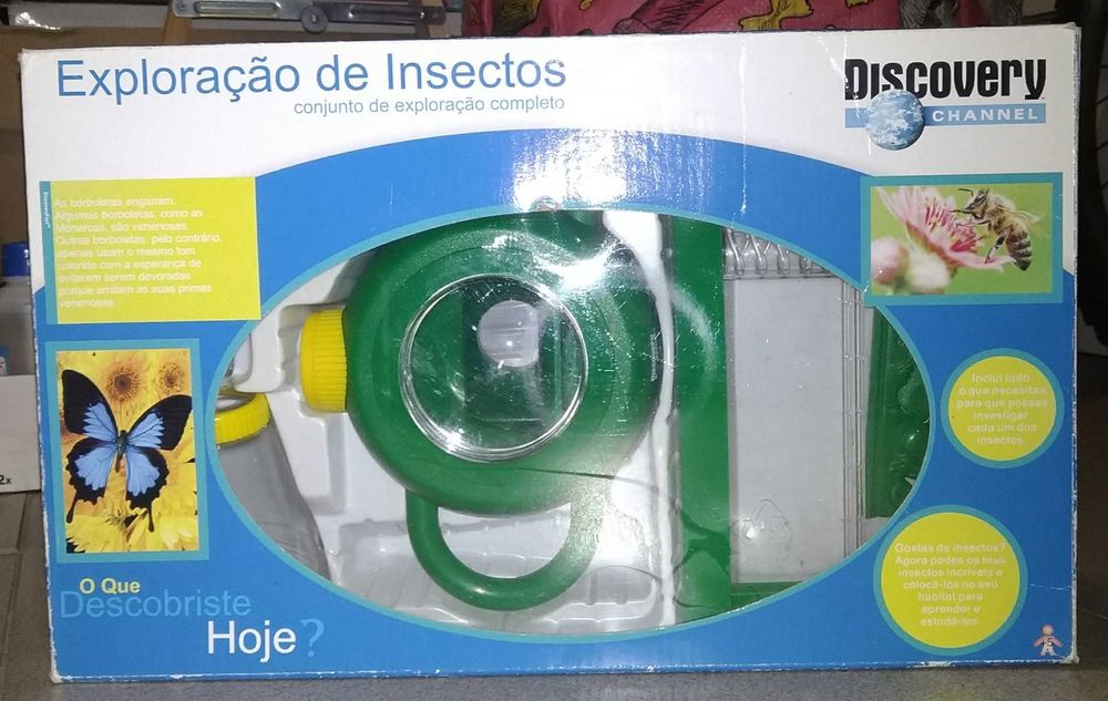 Brinquedo exploracao de insectos