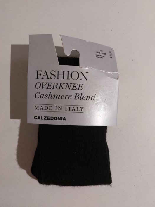 Zakolanowki Calzedonia z kaszmirem