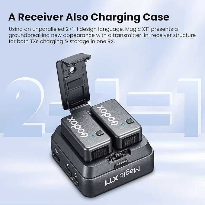 GODOX Magic XT1 bezprzewodowy mikrofon krawatowy