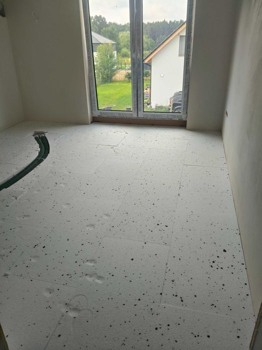 Układanie styropianu pod posadzki | Przygotowanie pod wylewkę Szczecin i okolice