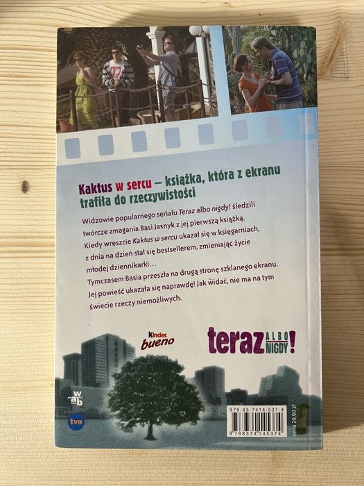 Książka - Kaktus w sercu - Barbara Jasnyk