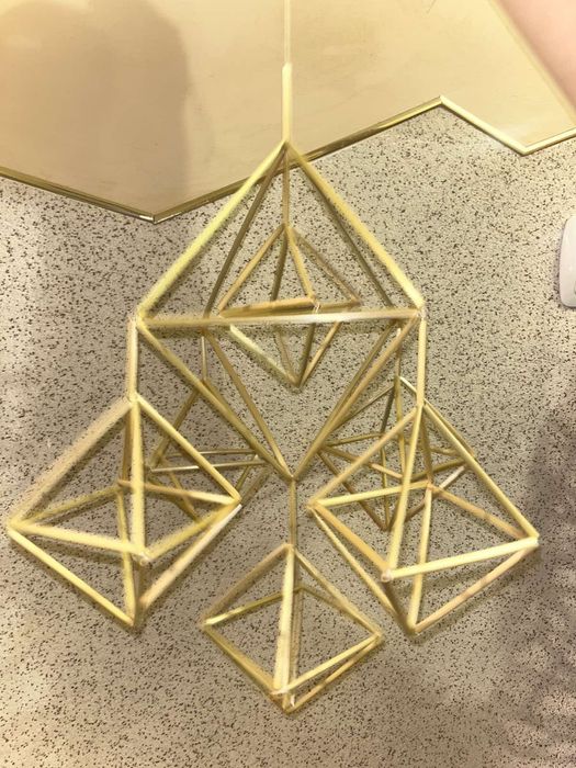 Різдвяний павук з соломи