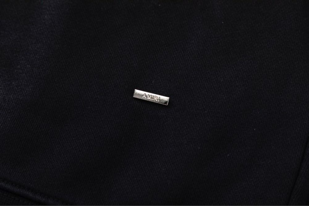 AMIRI худи оверсайз черное унисекс оригинал мужское винтажное