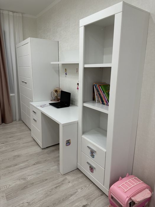 Шкаф / шкаф для хранения/ шафа / біла шафа / дитяча кімната / мебель