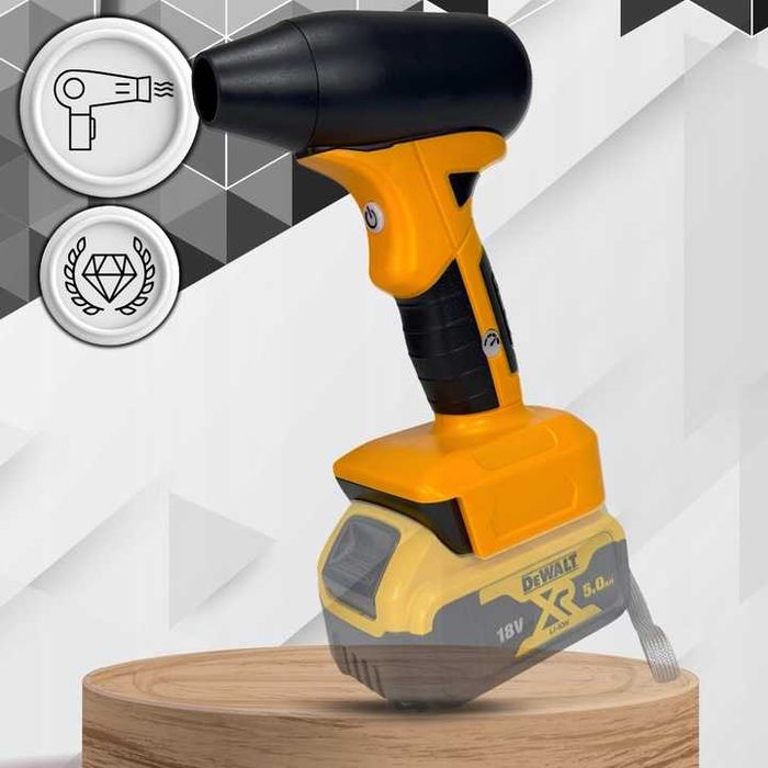 Dmuchawa akumulatorowa HOLDX 18V mocna kompaktowa kompatybilna Dewalt