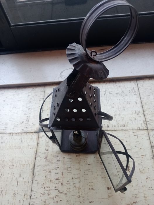 Vendo lampião com candeia