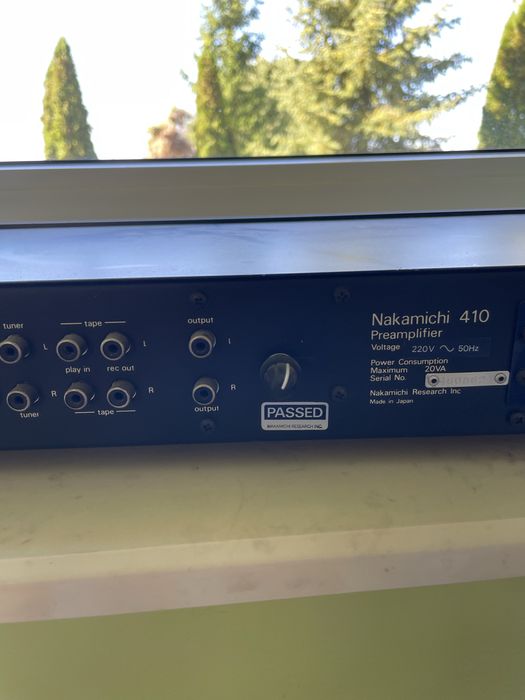 NAKAMICHI 410 - przedwzmacniacz