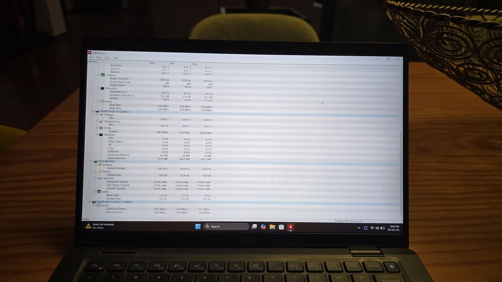 Dell Latitude 7420 carbono | i7 11°G | 16GB Ram | SSD 1TB Samsung 990 | Bat.93%