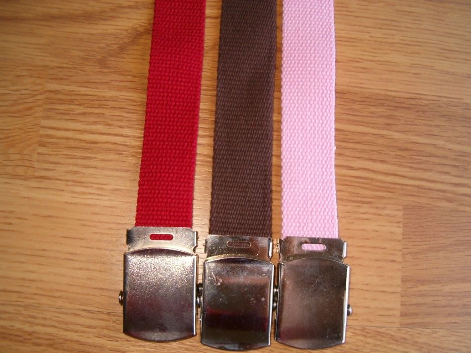 Lote 2 cintos c/ fivela64729755532546122