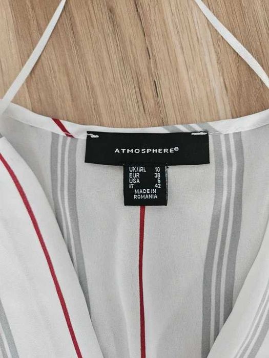 Bluzka Atmosphere w paski – rozmiar 38, bardzo dobry stan