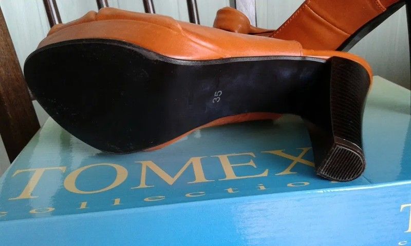 Skórzane buty rozmiar 35