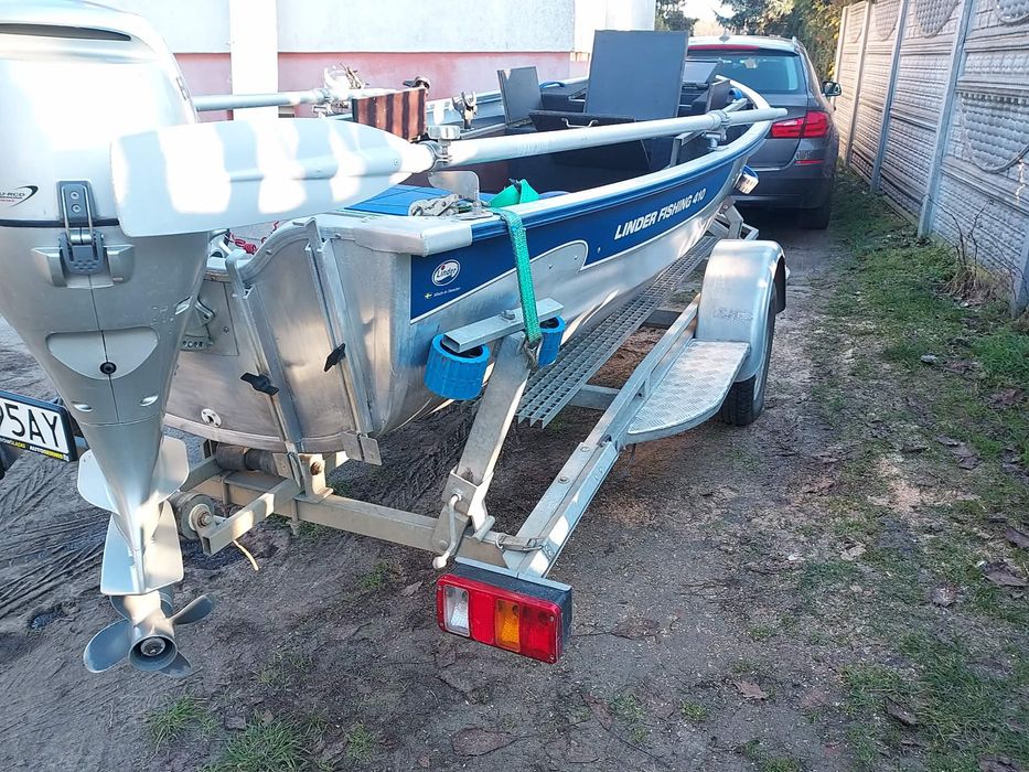 Łódź linder fishing 410