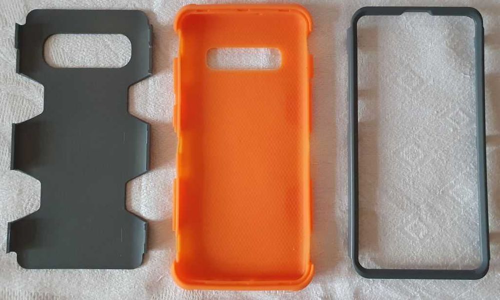 Противоударный гибридный чехол для Samsung Galaxy S10+