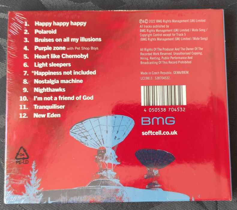 Soft Cell - Happiness Not Included CD