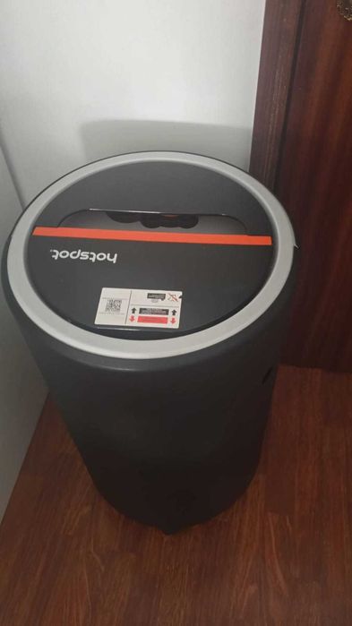 Aquecedor a gás HOTSPOT GALP PRETO 4000W + garrafa 12KG Pluma