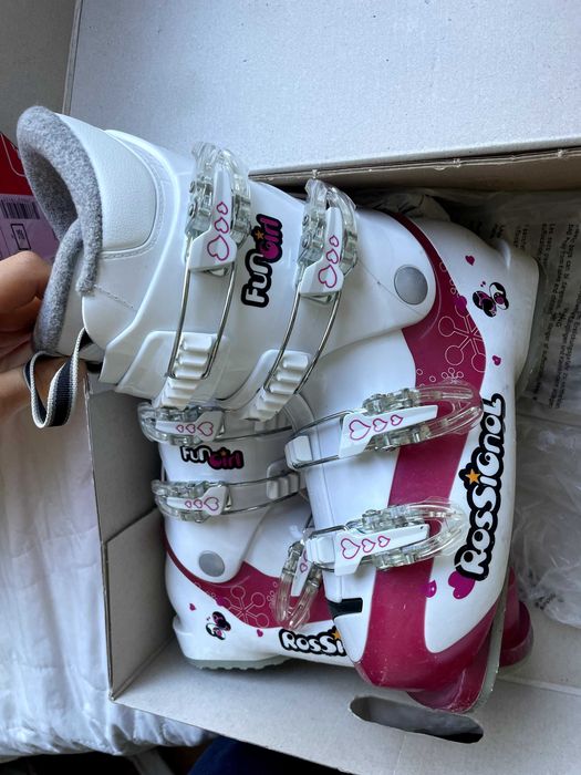 buty narciarskie dla dziewczynki