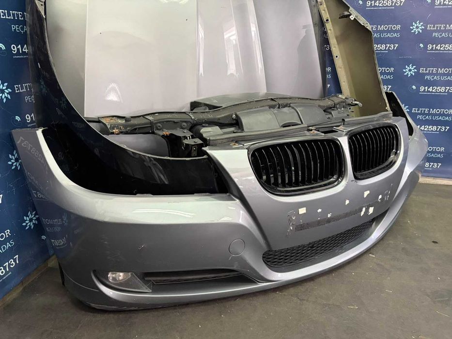 Frente completa usada BMW SERIE 3 E90 E91 LCI 320D parachoques capot oticas guardalamas radiador reforço