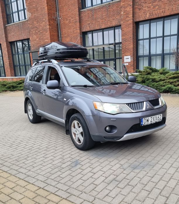 Mitsubishi Outlander 2009 Xenon Skóry Hak 7 Osobowy Zarejestrowany