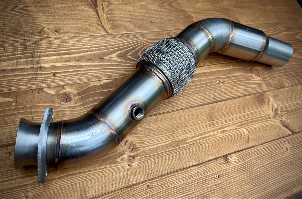 Downpipe BMW e60 e61 3” M57n 177km 218km przelift 525d 530d euro 3 4