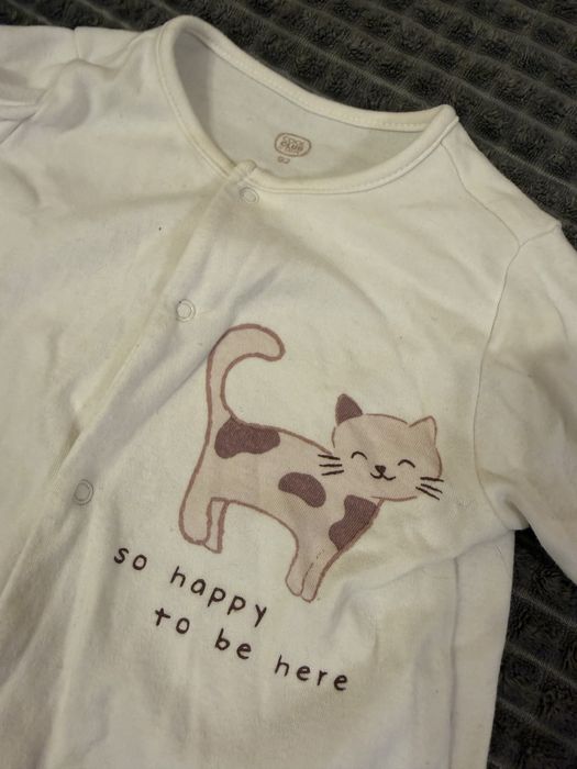 Pizamki pajacyki 92 dla dziewczynki