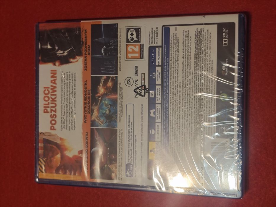 Star Wars Squadrons PS4, Nowa, Folia, VR