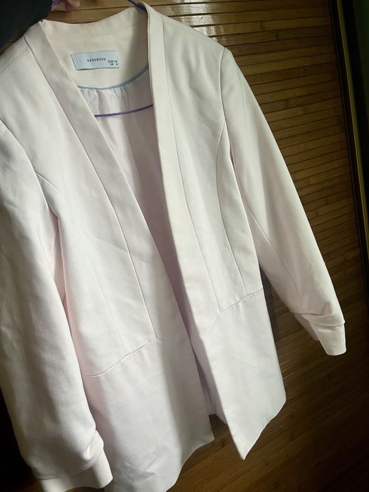 Піджак світло рожевий reserved