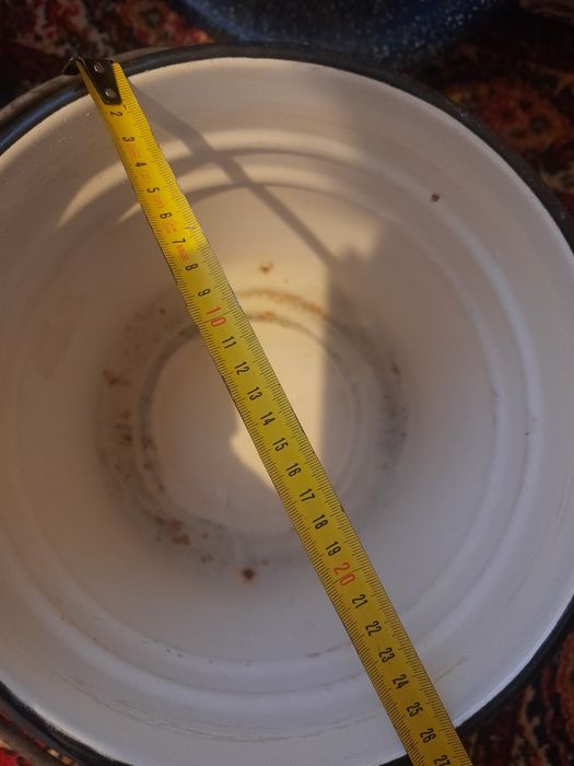 Кастрюля 40 л та відро 10 л