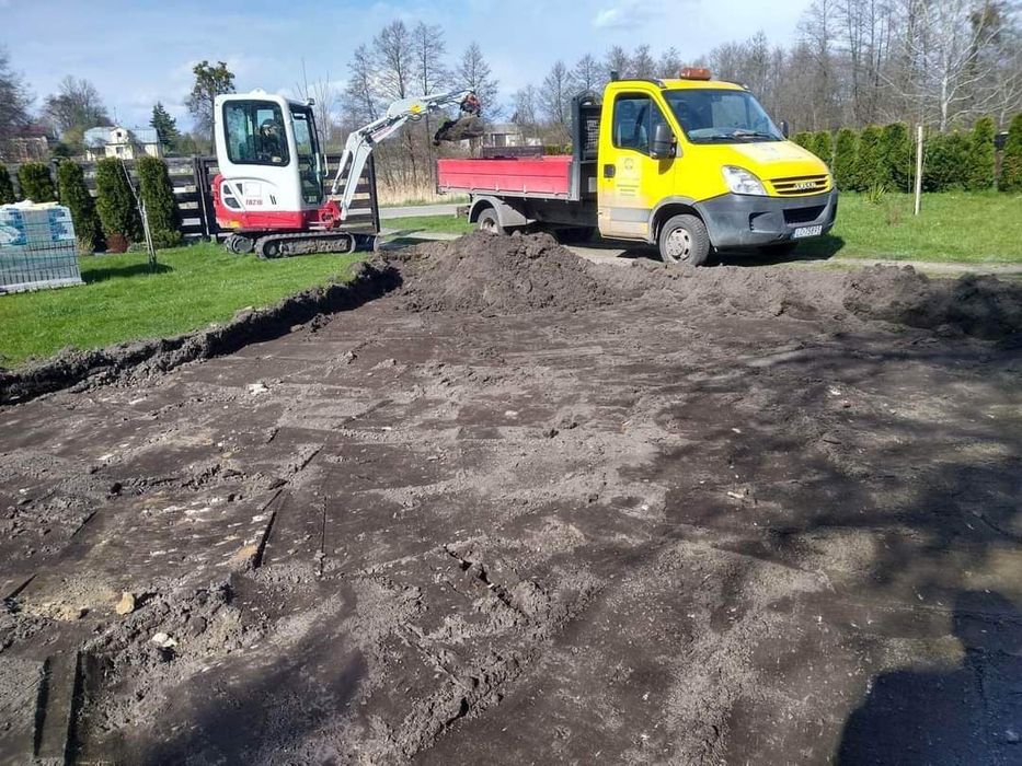 Usługi Minikoparka, koparka usługi hydraulicznosanitarne,darmowa wycen