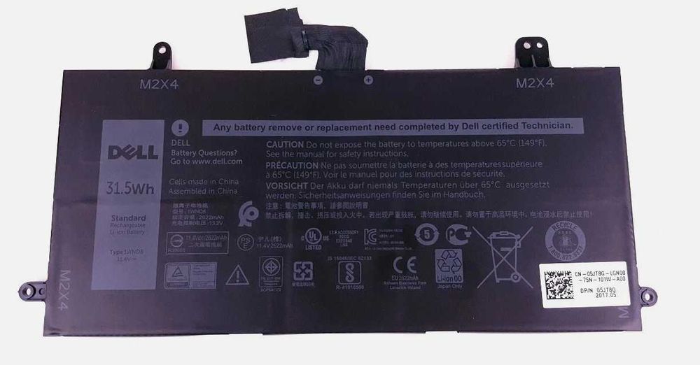 Батарея Dell Latitude 5285 5290 J0PGR 1WND8