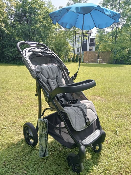 Szary Wózek spacerowy Parasolka Kinderkraft