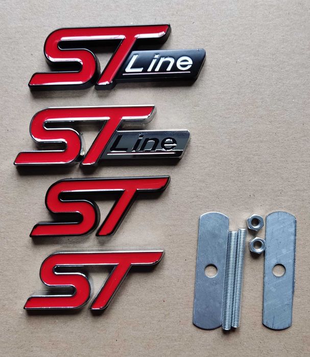Эмблема STline ST line автомобиля Ford Focus, Mondeo, Fiesta, Fusion