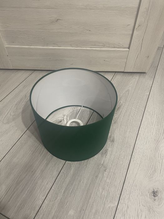 Abażur okrągły butelkowa zielen