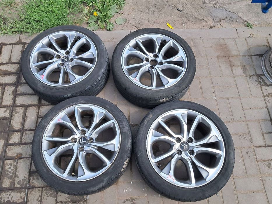 citroen ds4 felgi aluminiowe 18" et29 4x108 9688904377 225/45r18
