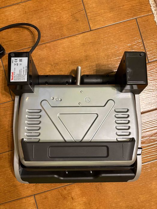 Tefal OptiGrill Initial + щипці