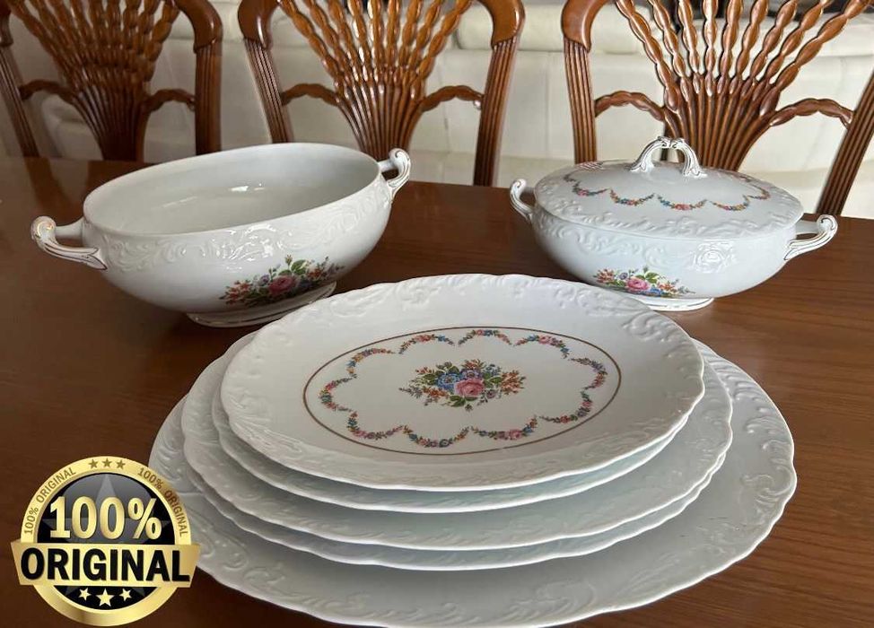 Servico de mesa antigo SPAL