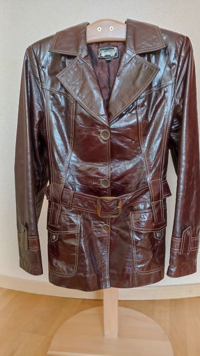 Куртка женская натуральная кожа марка  Umut Leather размер L
