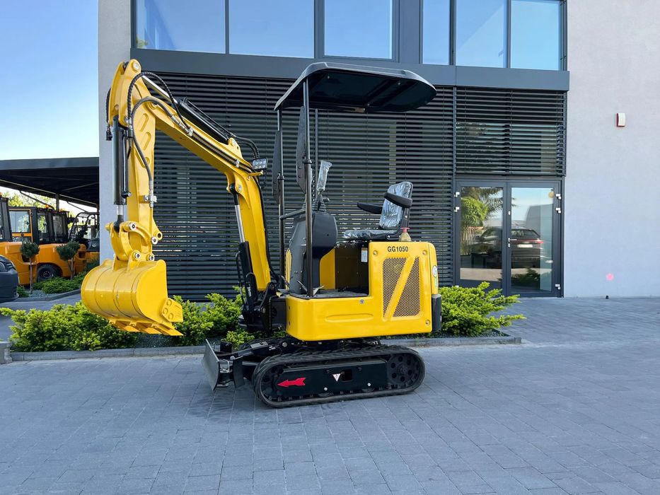 Günter Grossmann GG1050  Günter Grossmann GG1050 Minikoparka 1000kg + ruchome ramię + rozsuwane