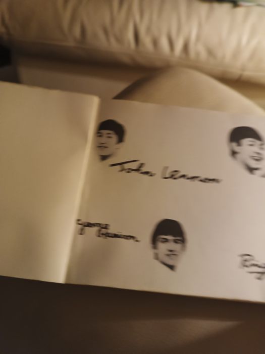 Vendo um livro dos Beatles
