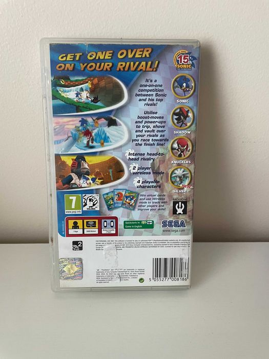 Sonic Rivals - (PSP Essentials) - Completo & Testado