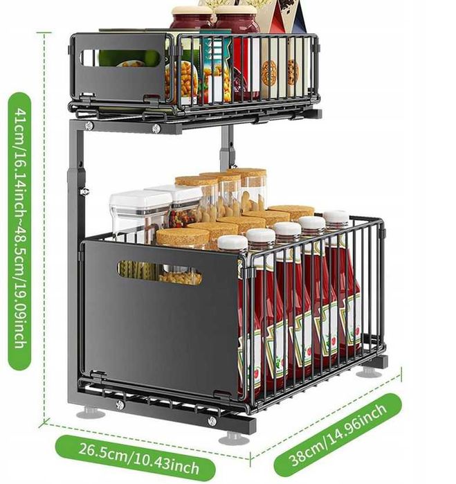 Organizer wysuwany do szafki nowe