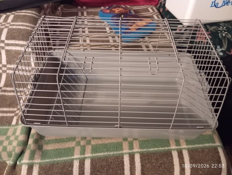 Gaiola para coelho anão