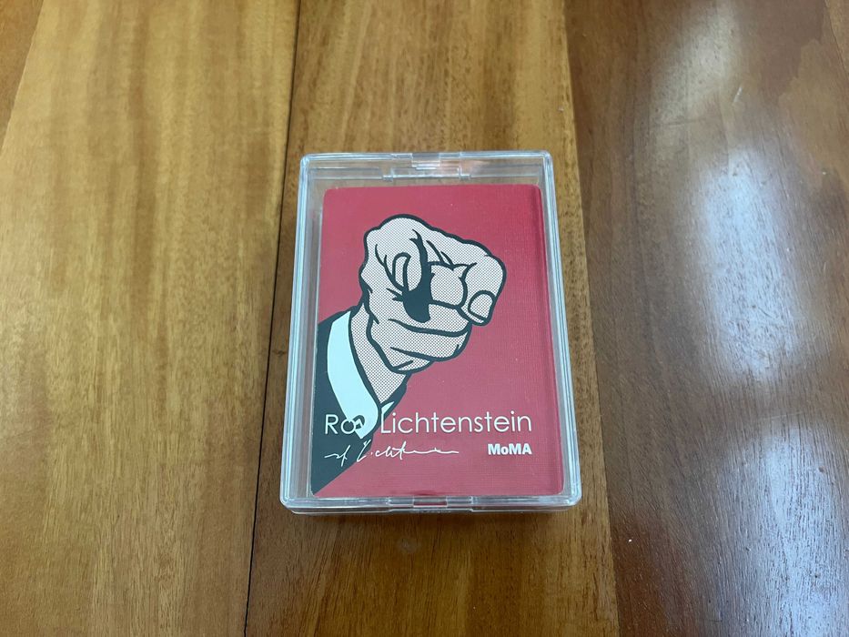 Baralho Cartas MoMA NY Roy Lichtenstein Finger Pointing - novo