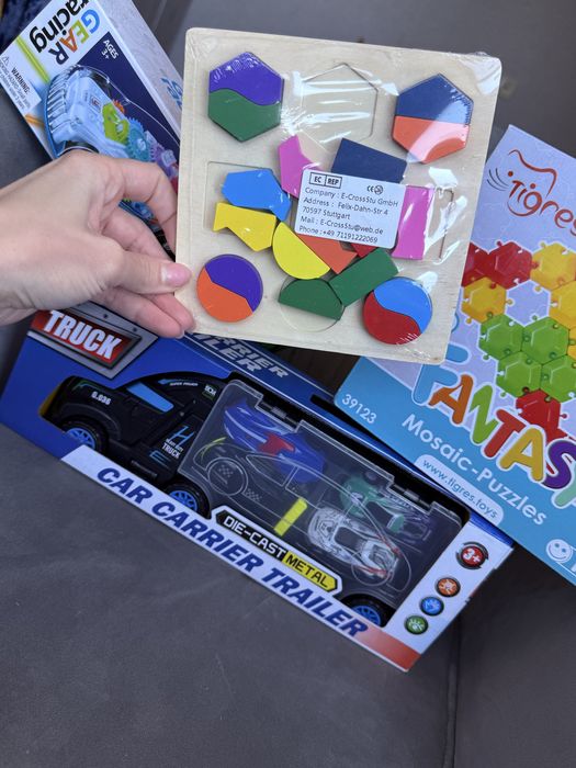 Лот розвиваючих іграшок монтессорі конструктор пазл набір інструментів