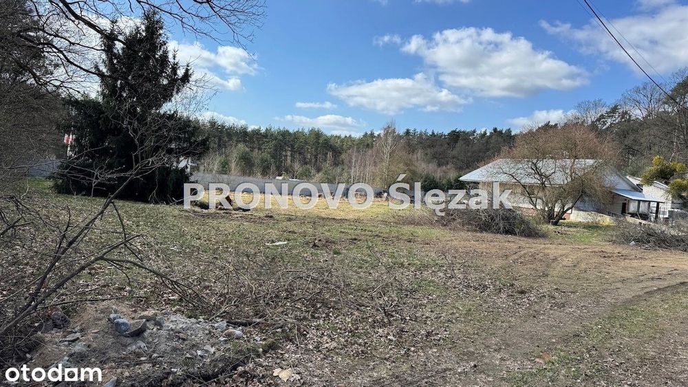 Jary 35a działka budowlana w otoczeniu lasów