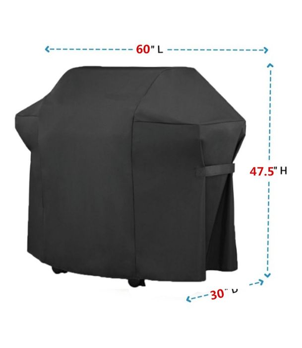 HONGCI Pokrowiec na grilla wodoodporny 150cm x 76cm x 120cm