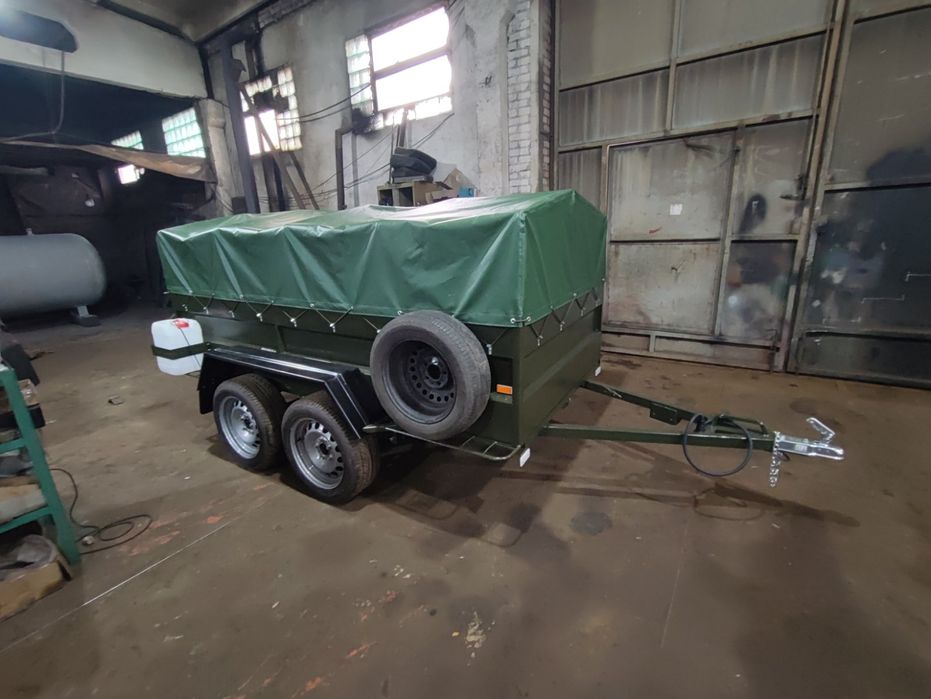 Причіп 2 осі 2.0 тонни