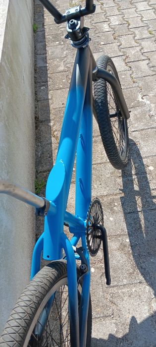 Bicicleta BMX para finalizar restauro.