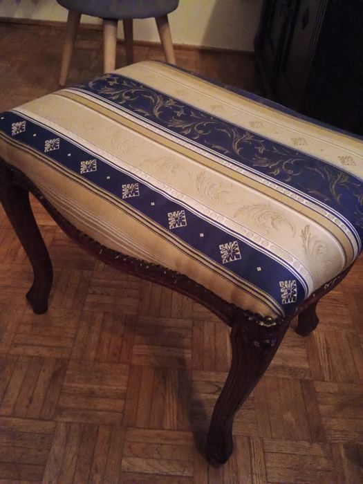 Taboret Ludwik antyk