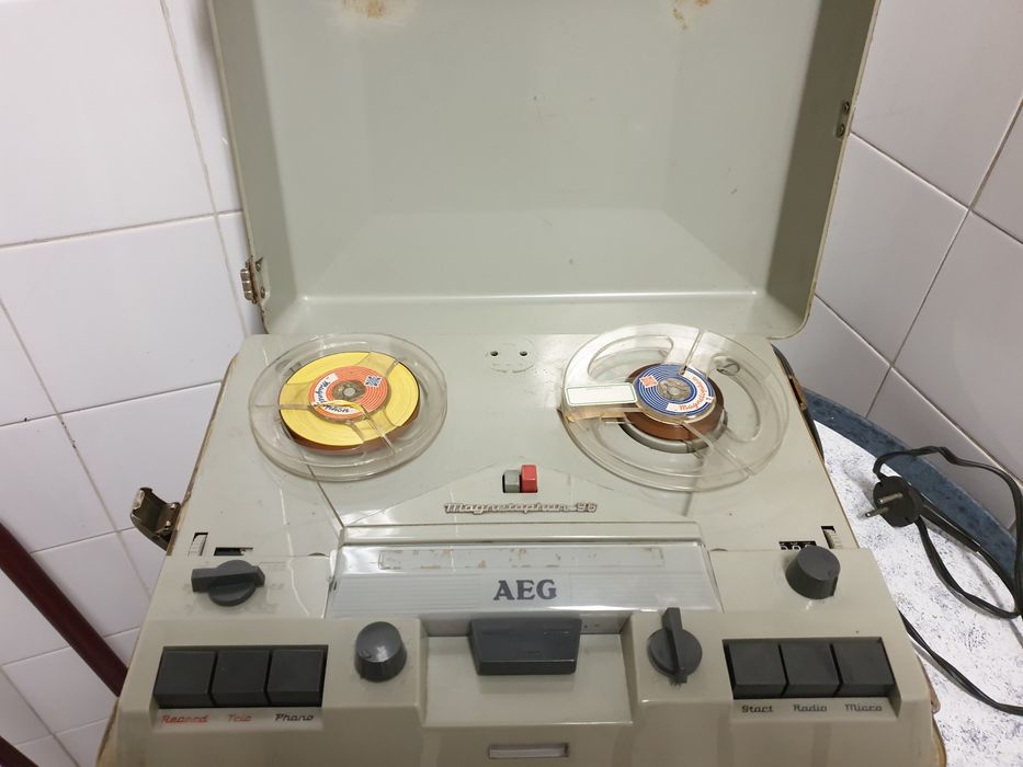 Gravador de Bobines a valvulas