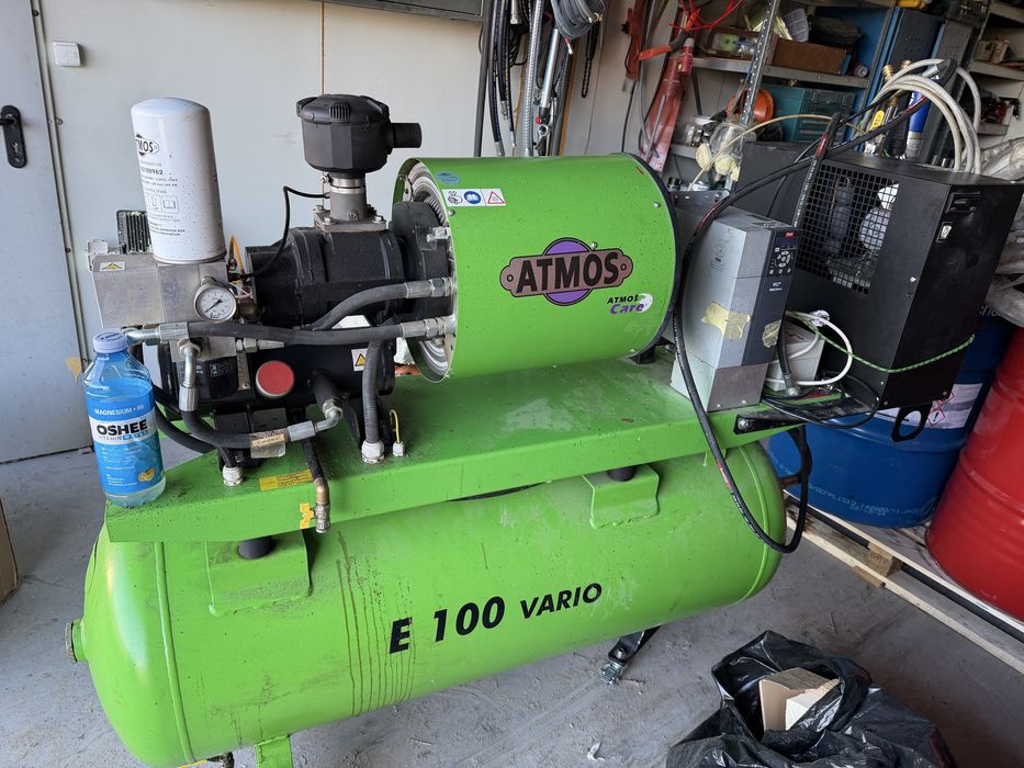 Spręzarka kompersor śrubowy  Atmos E 100 Vario  10 kW